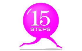 15 steps